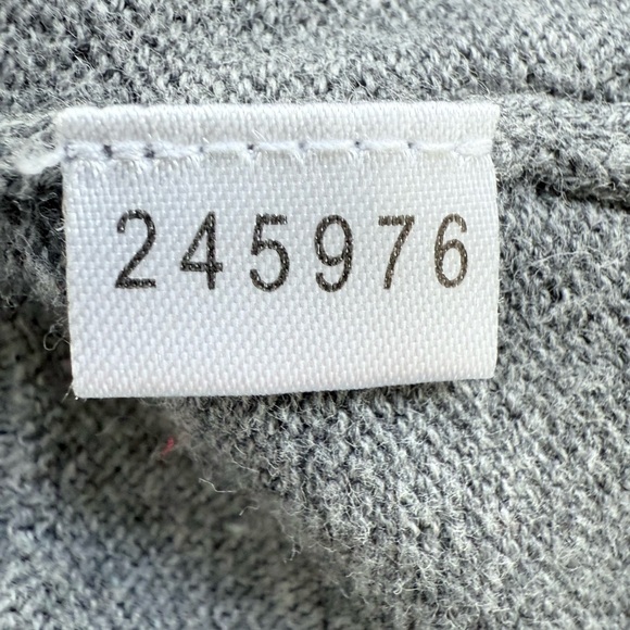 Ann Taylor LOFT Gray Lace Cardigan Knot Medium Button Romantic Feminine Office - Picture 10 of 11